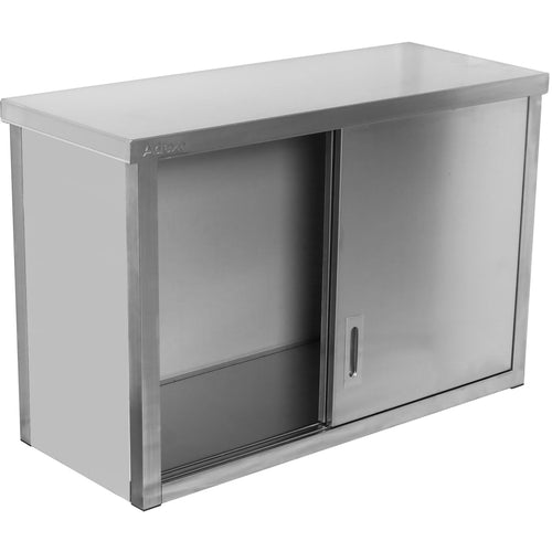Stainless Steel Wall Cabinet with Sliding Door 1000x400x800mm - SWCH100402DR