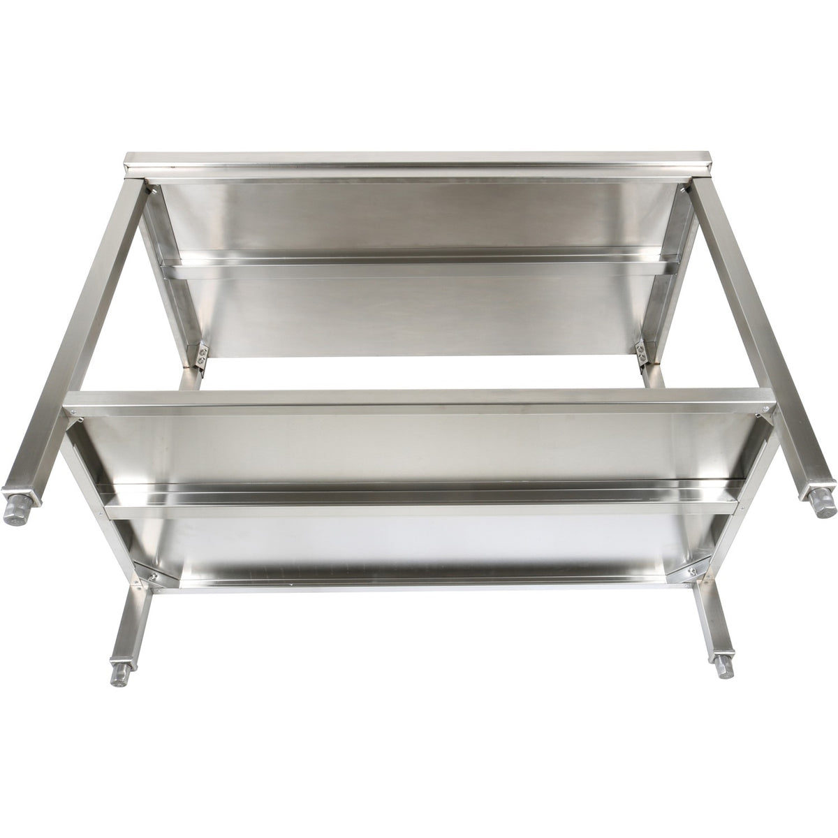 Professional Stainless Steel Work Table with Undershelf & 5cm Upstand 1800x600x950mm - SWT60180B