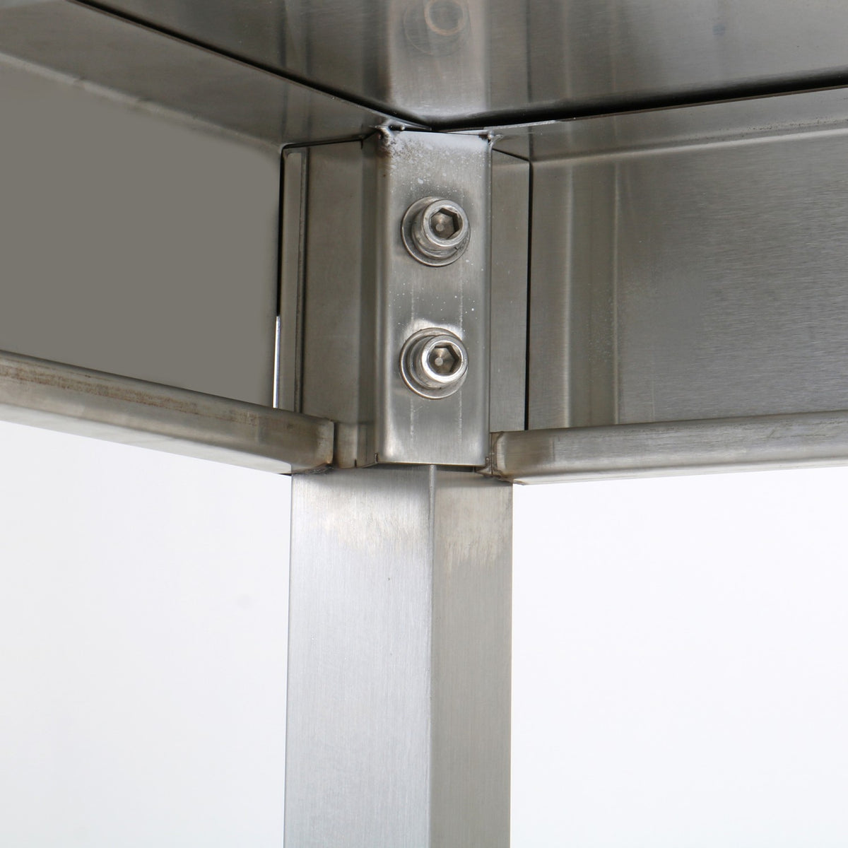 Professional Stainless Steel Work Table with Undershelf & 5cm Upstand 1800x600x950mm - SWT60180B