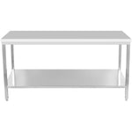 Professional Work Table Stainless Steel Undershelf 2000x600x900mm - SWT60200