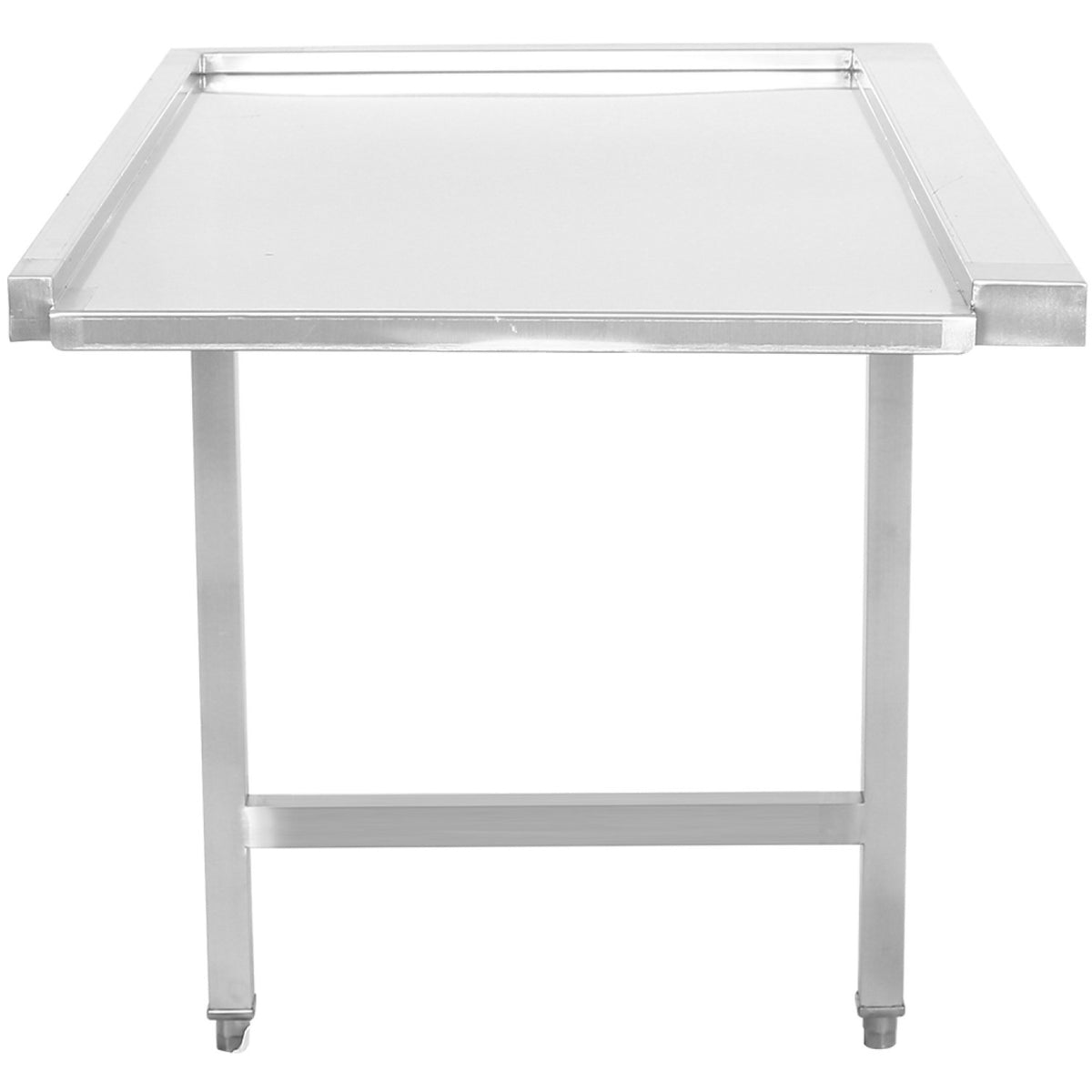 Unloading table Left side 1100x650x850mm No bottom shelf No splashback Stainless steel - SWT11065L