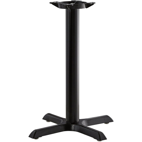 Black Table base 22x22'' Standard height Sandtex coating - T2222TH