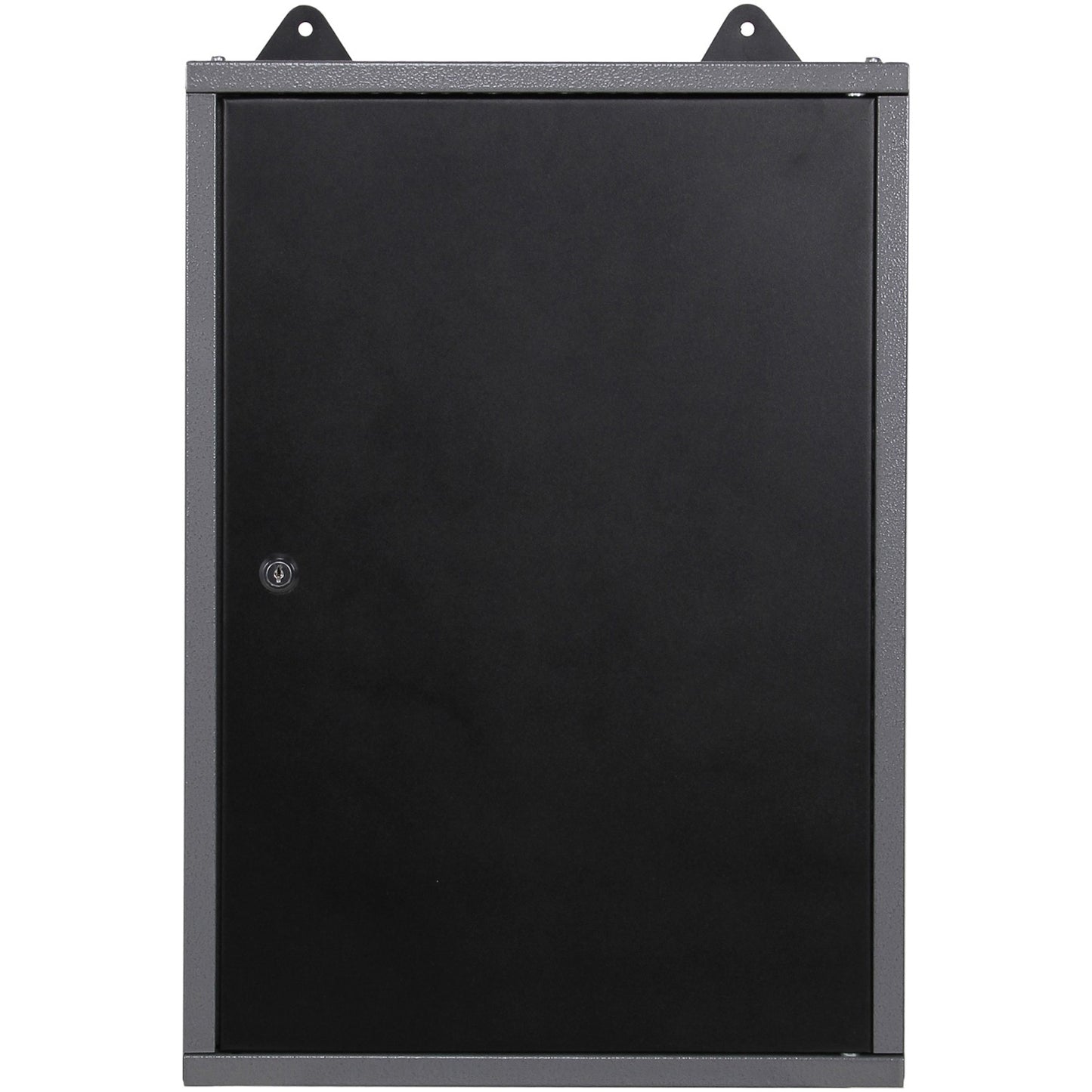 Professional Grey and Black Wall Mounted Tool Cabinet with Key 400x200x600mm - TC001