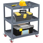 3 Tier Trolley Cart 750x355x730mm Steel - TC3