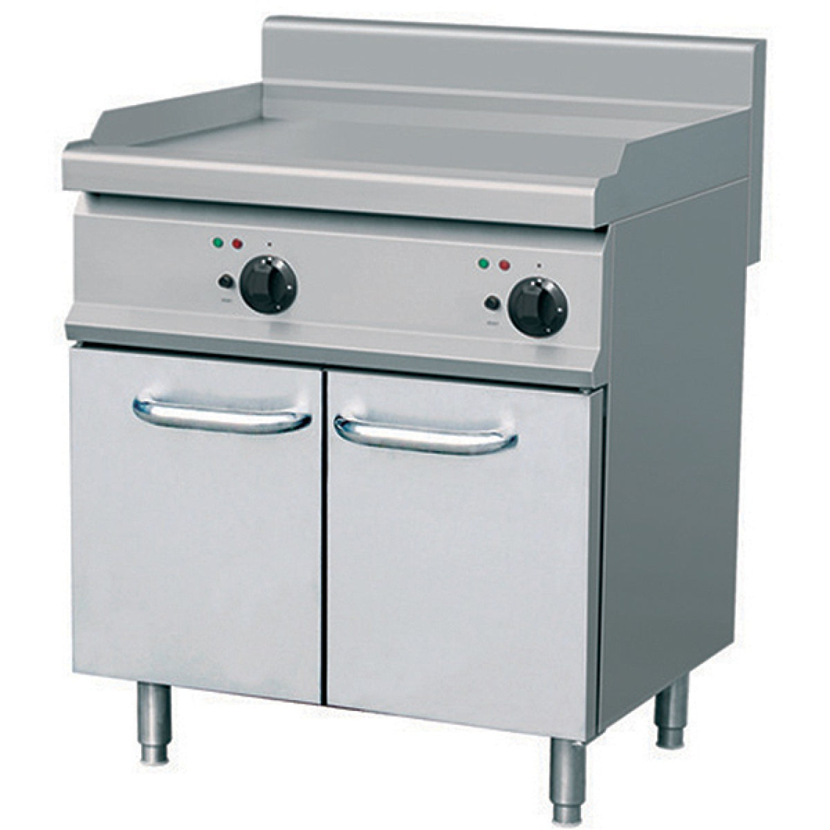 Professional Griddle Electric on Cabinet base 7.5kW Smooth - THE7FM8M2A
