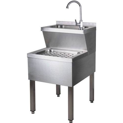 Janitorial Sink & Basin Stainless steel Depth 600mm - THHWR56K