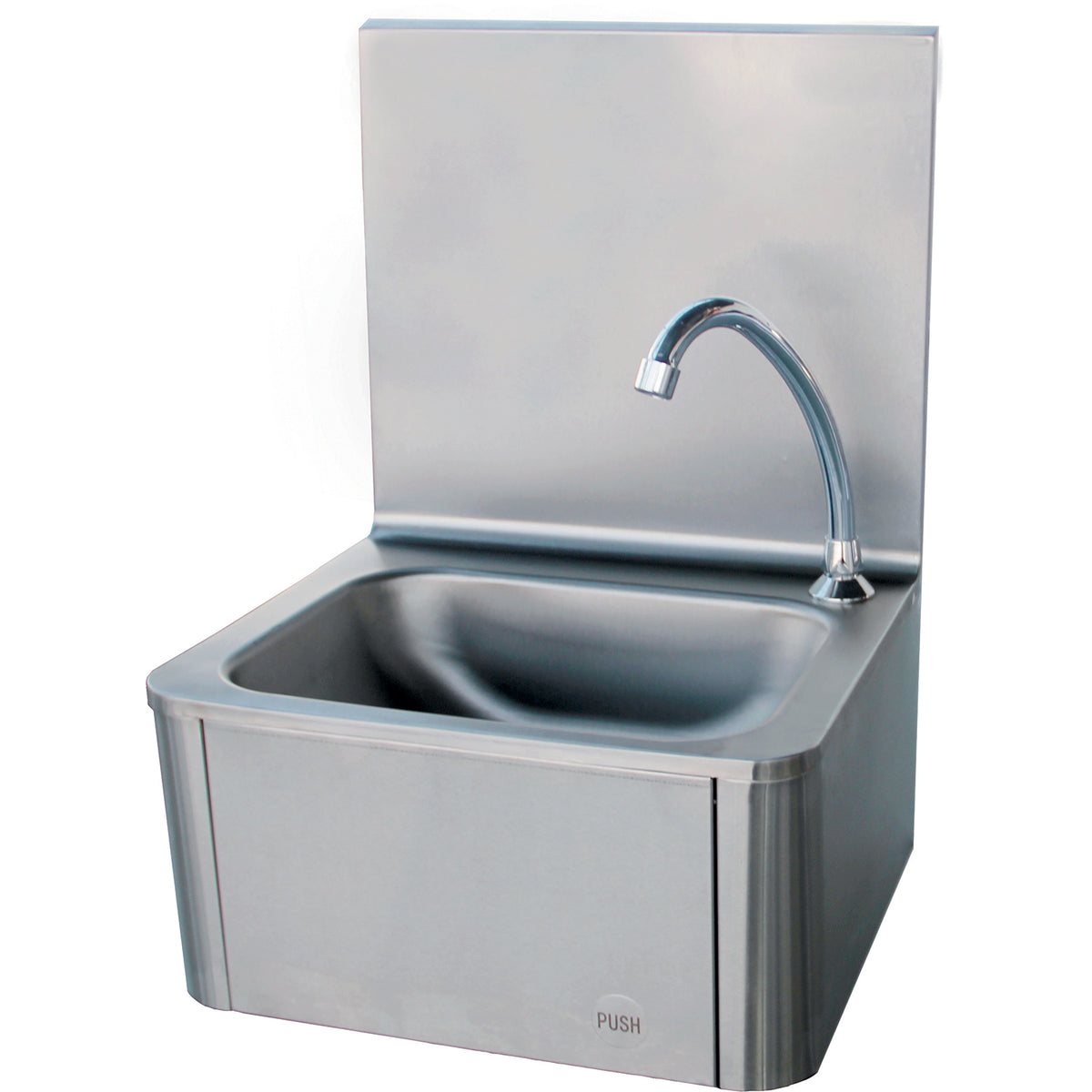 Commercial Hand wash sink Stainless steel Knee control Stainless steel - THHWR43