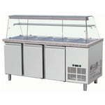 Refrigerated counter with display 5xGN1/1 - THSAI188