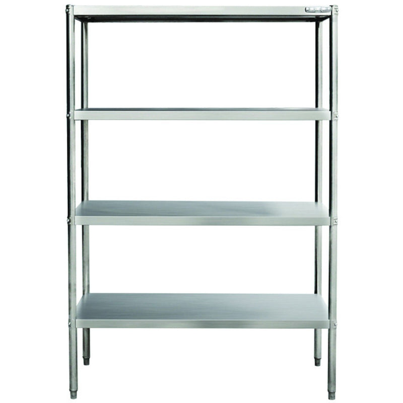 Professional Heavy Duty Shelving Unit Stainless steel Width 1800mm Depth 500mm 4 shelves - VS1850S4