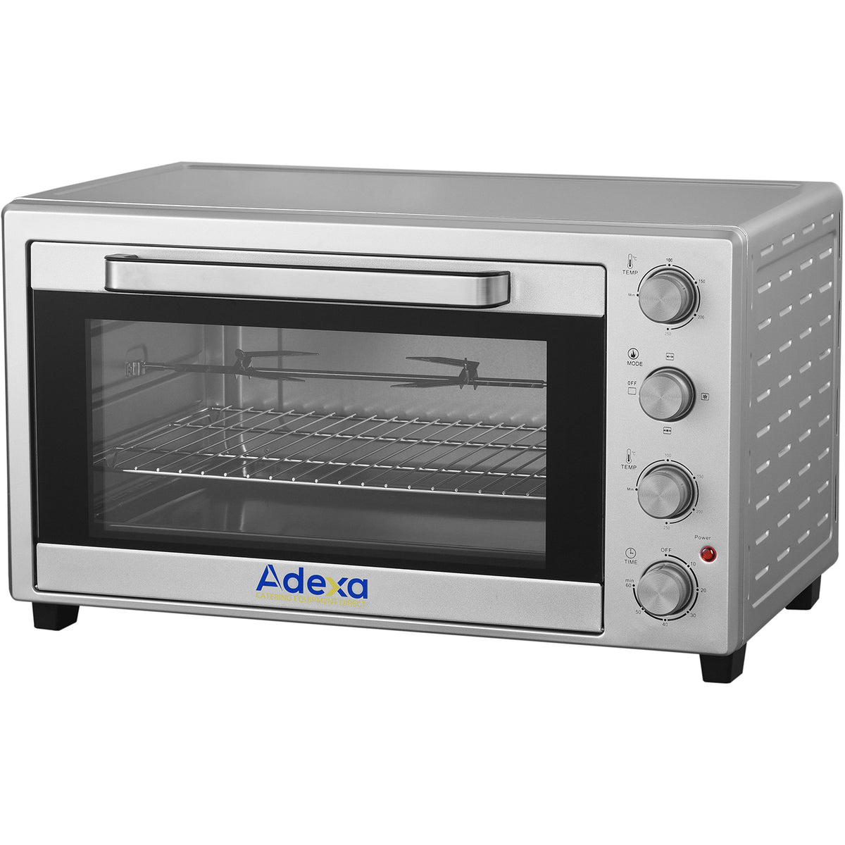 Commercial Mini Convection Oven with Grid & Rotisserie 60 litres - TO6002