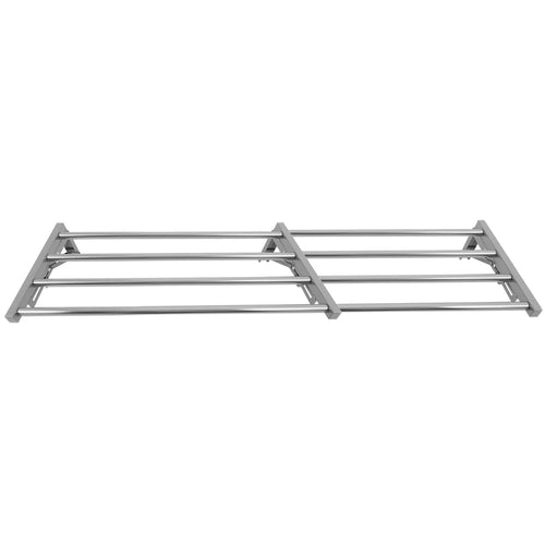 Commercial Foldable Stainless Steel Wall Mounted Rack Shelf 1600×300×230mm 4 Tube - TRW51630