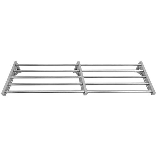 Commercial Foldable Stainless Steel Wall Mounted Rack Shelf 1800×400×230mm 5 Tube - TRW51840