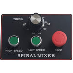 Professional Spiral Dough Mixer 40 litres Liftable head Removable bowl 2 speeds 380V/3 phase - TSH40