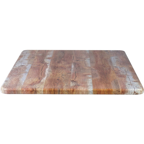 Seamless Square Table Top Barn Wood 24x24" - TT2424BARNWOOD