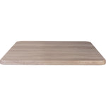 Seamless Square Table Top Grey Wood 24x24" - TT2424GREYWOOD