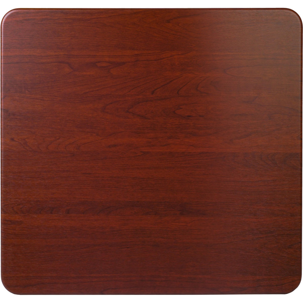 Seamless Square Table Top Mahogany Wood 24x24" - TT2424MAHOGANYWOOD