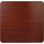 Seamless Square Table Top Mahogany Wood 24x24" - TT2424MAHOGANYWOOD