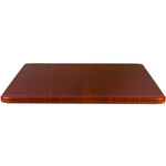 Seamless Square Table Top Mahogany Wood 24x24" - TT2424MAHOGANYWOOD