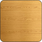Laminated Square Table top Reversible Walnut & Natural 30x30'' - TT3030WN