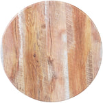 Seamless Round Table Top Barn Wood 30" - TT30RBARNWOOD