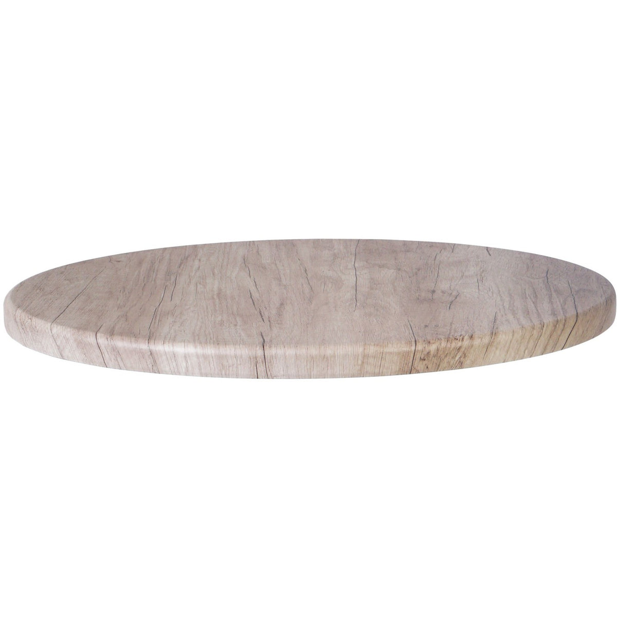 Seamless Round Table Top Grey Wood 30" - TT30RGREYWOOD