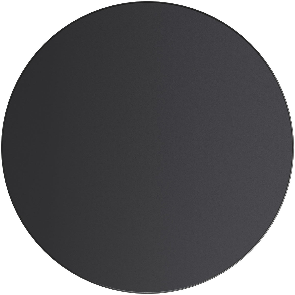 Laminated Round Table top Reversible Mahagony & Black Ø30'' - TT30RMB