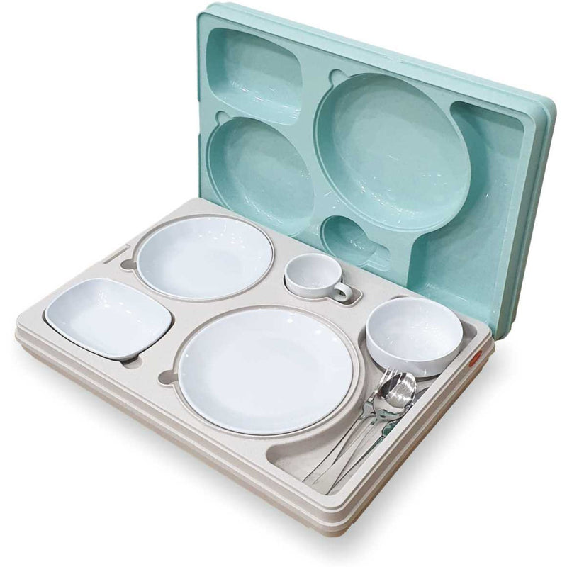 Professional Thermo Meal Tray with 5 Compartments - TT5N