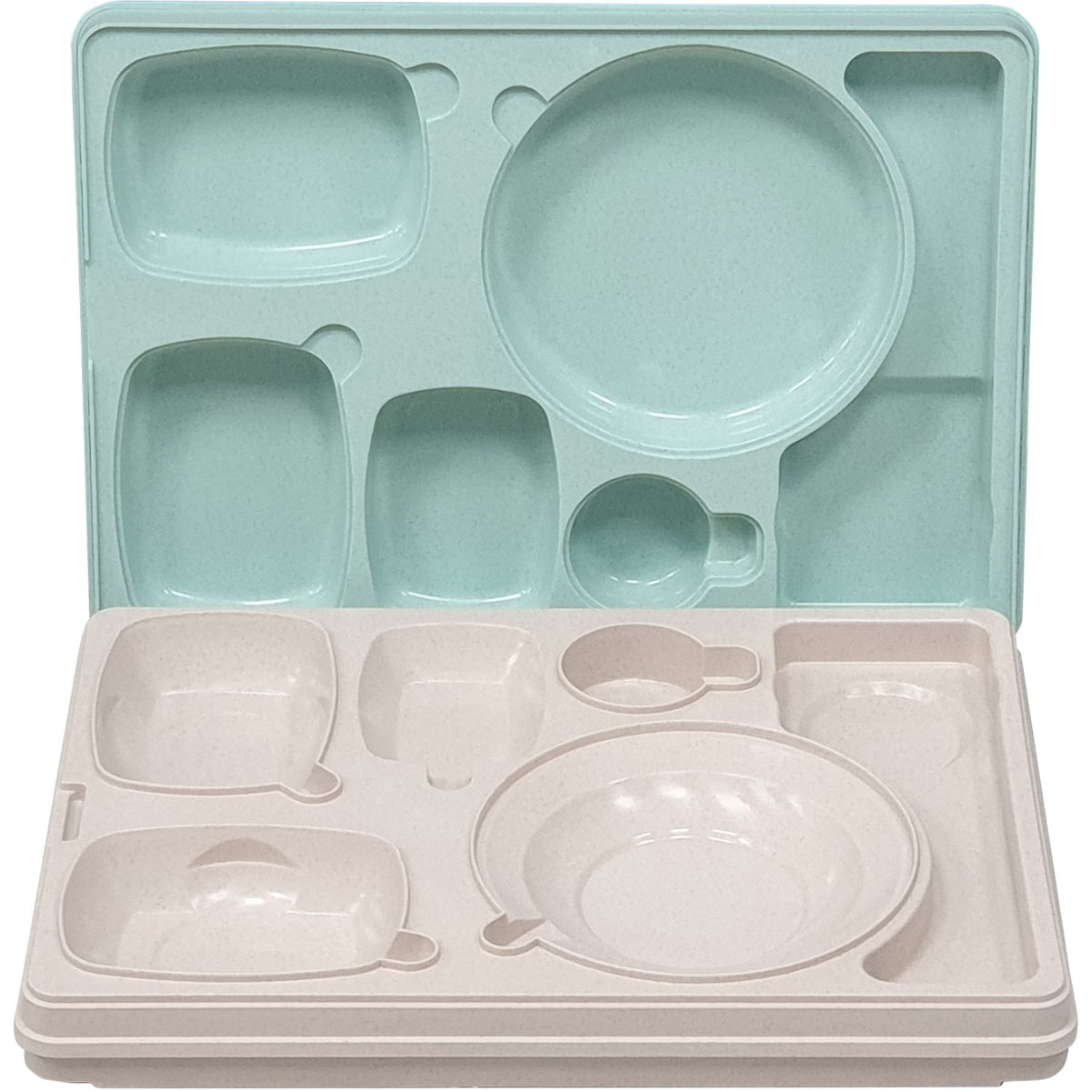 Professional Thermo Meal Tray with 6 Compartments - TT6N