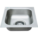 Undermount Sink 1 bowl Stainless steel - UMSB1DB090905318
