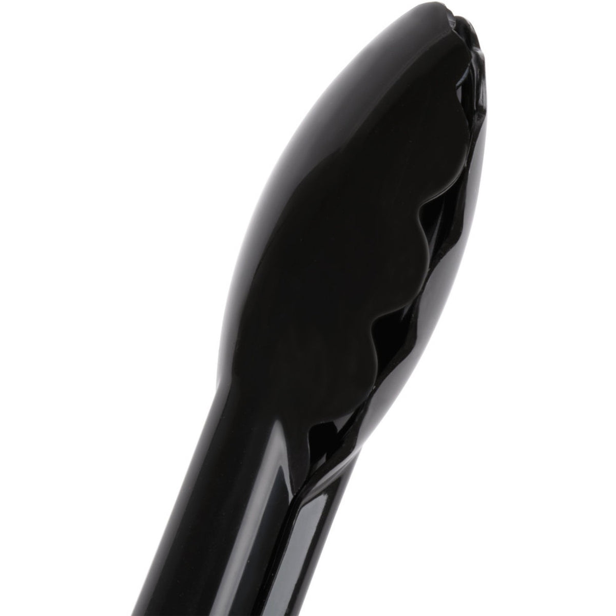 12" Catering Buffet Tongs Black Polycarbonate - UTITONG12