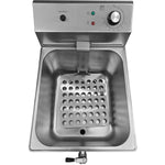Commercial Pasta boiler Electric 4 baskets 12 litres 3kW Drain tap - VAPC4