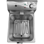 Commercial Pasta boiler Electric 4 baskets 12 litres 3kW Drain tap - VAPC4