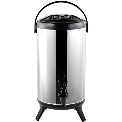 Commercial Double wall Stainless Steel Beverage Dispenser 12 litres - VICMTBQ12