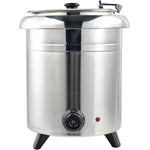 Soup kettle Stainless steel 10 litres - VICSWB10