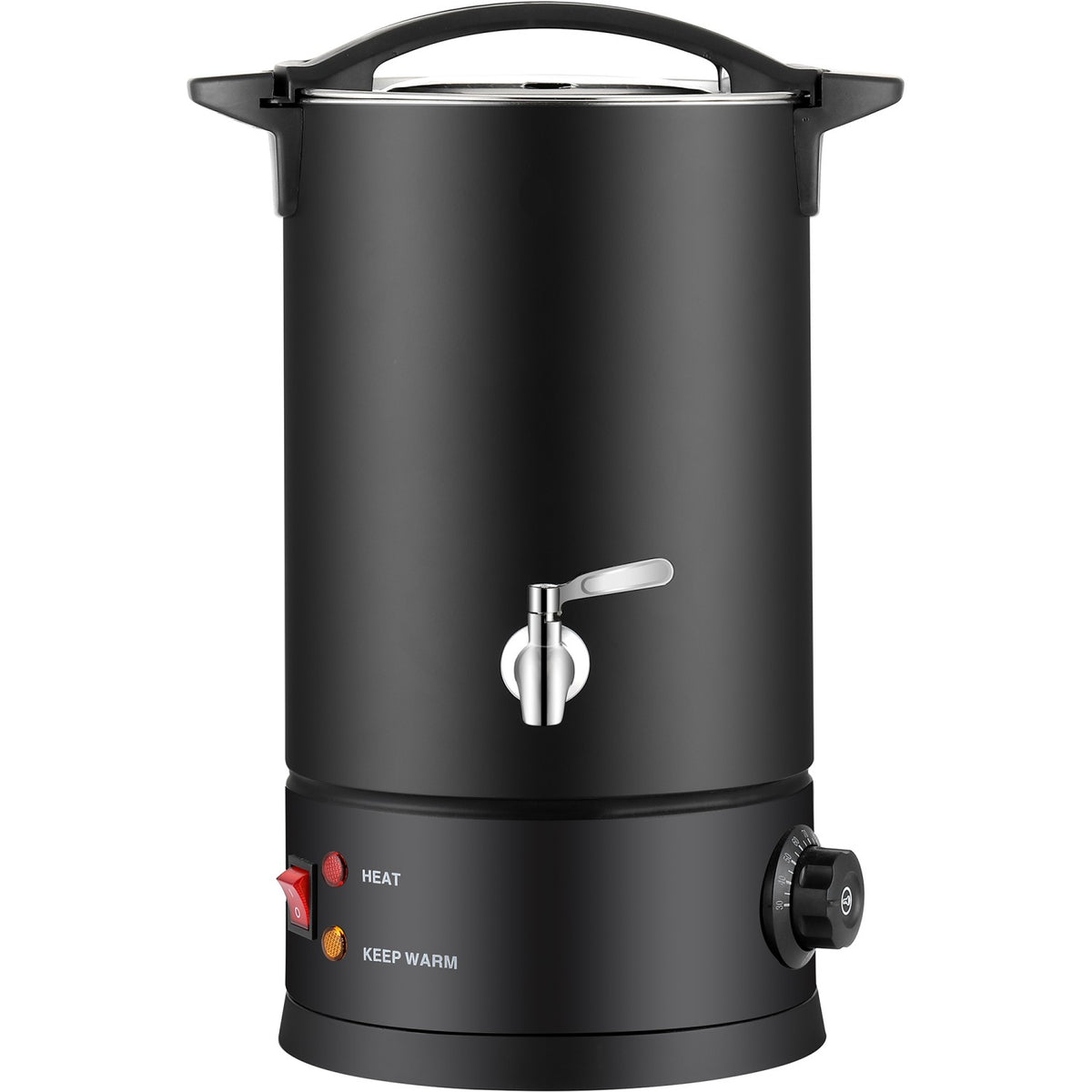Commercial Water Boiler Double wall 45 litres Black - VICWBWB45