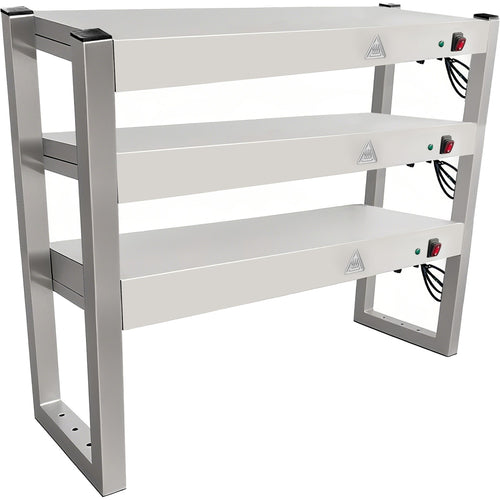 Commercial Quartz Lamp Heating Gantry Three Tiers 1800x300x975mm - VST183H