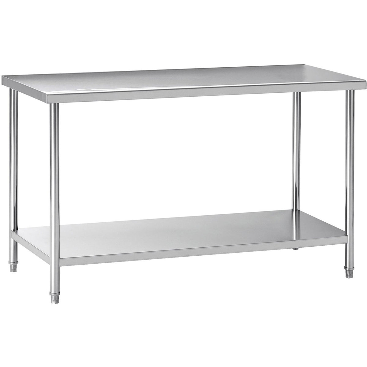 Professional Work table Stainless steel Undershelf 1500x600x900mm - W218E60150