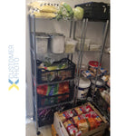 Professional Wire Shelving Unit 5 tier Grey Mobile 560x350x1600mm - W5T