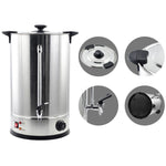 Commercial Water Boiler Double wall 10 litres Stainless steel - VICWBW10