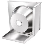 Corner Wall Mounted Hand Wash Sink with 40mm Backsplash and Side Wall 360 x 360mm - WBR50B