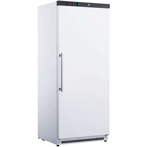 600lt Commercial Refrigerator Upright cabinet White Single door Ventilated cooling - WR600