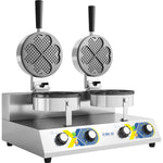 Commercial Waffle maker Double Round - WF2207D