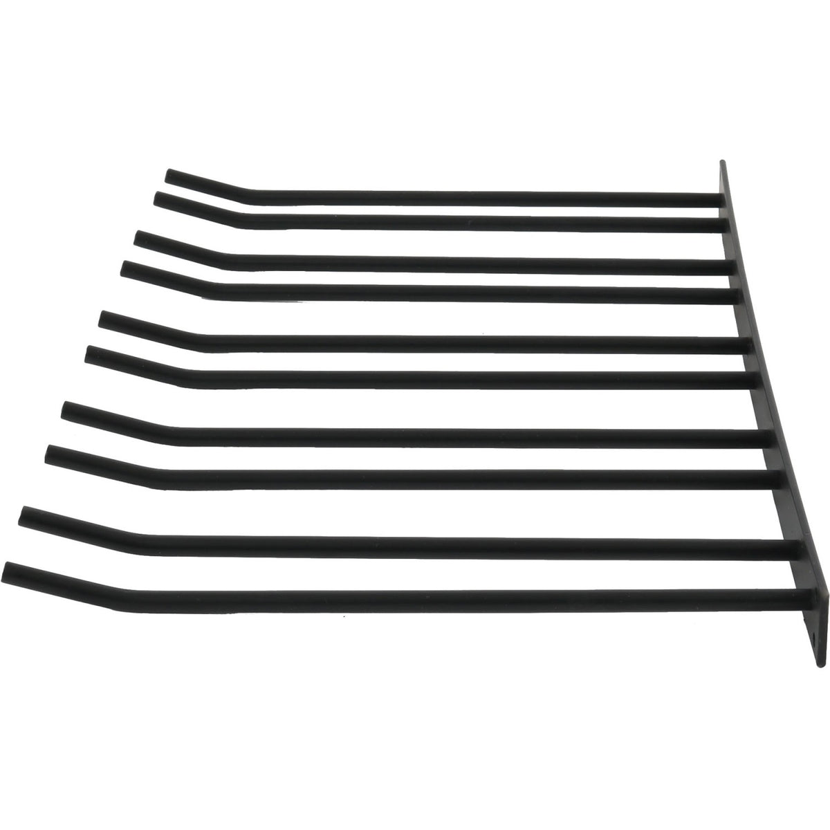 Wine Glass Rack Black Wall mounted Length 400mm 20 wine glasses - WGA58500400B