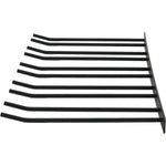 Wine Glass Rack Black Wall mounted Length 400mm 20 wine glasses - WGA58500400B