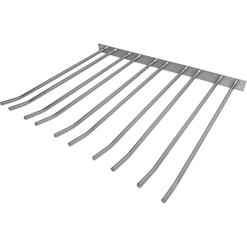 Wine Glass Rack Silver Wall mounted Length 400mm 20 wine glasses - WGA58500400S