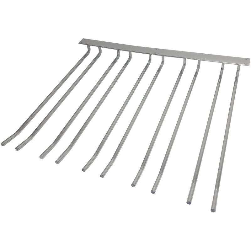 Wine Glass Rack Silver Ceiling mounted Length 300mm 15 wine glasses - WGB58500300S