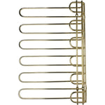 Wine Glass Rack Gold Ceiling mounted Length 450mm 20 wine glasses - WGR5G