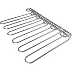 Wine Glass Rack Silver Ceiling mounted Length 450mm 20 wine glasses - WGR5S