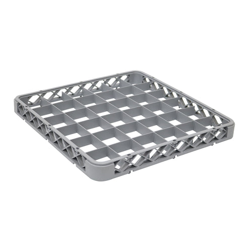 Commercial Cups/Glass rack 36 compartments 500x500x45mm Grey - WH061E36