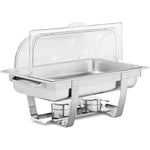 Roll top Chafer GN1/1 Stainless steel Plastic top 9 litres - WH633A2